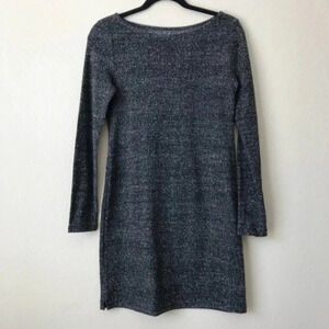 Loft Heather Grey Shift Dress Size Small
